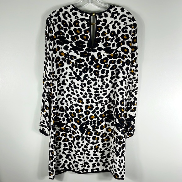 Karina Grimaldi Leopard Print Dress Size Large - Picture 3 of 4